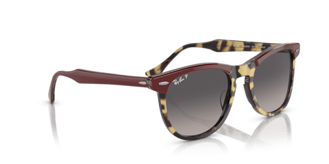 0RB2398 - Ray - Ban - Frame: Tortoise - (Bordeaux On Yellow Havana 1377M3) - Lens: Grey Polarized - 53 MM - Ardor Eyewear