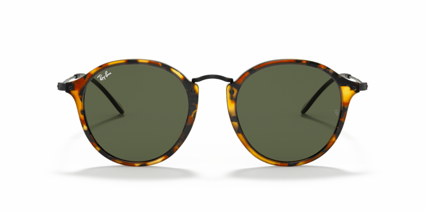 0RB2447 - Ray - Ban - Frame: Black - (Black Havana 1157) - Lens: G - 15 Green - 49 MM - Ardor Eyewear