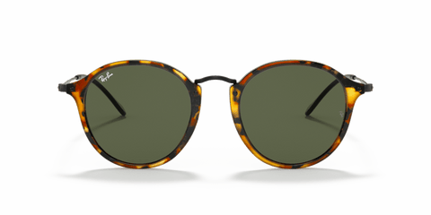 0RB2447 - Ray - Ban - Frame: Black - (Black Havana 1157) - Lens: G - 15 Green - 49 MM - Ardor Eyewear