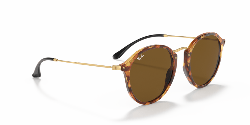 0RB2447 - Ray - Ban - Frame: Brown - (Brown Havana 1160) - Lens: B - 15 Brown - 49 MM - Ardor Eyewear