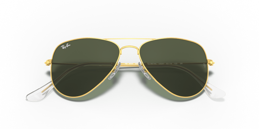 0RB3044 - Ray - Ban - Frame: Gold - (Arista Gold L0207) - Lens: G - 15 Green - 52 MM - Ardor Eyewear