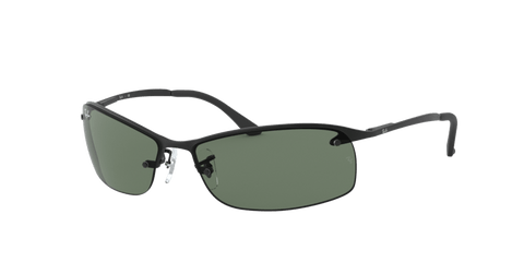 0RB3183 - Ray - Ban - Frame: Black - (Black 006/71) - Lens: Green - 63 MM - Ardor Eyewear