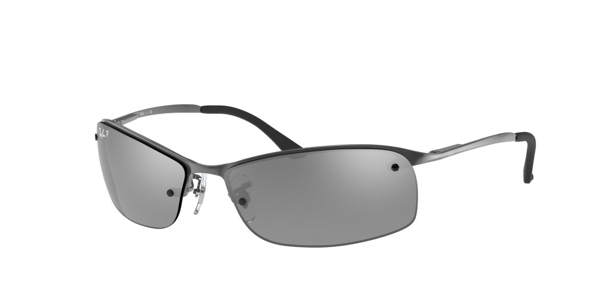 0RB3183 - Ray - Ban - Frame: Grey - (Gunmetal 004/82) - Lens: Silver Polarized - 63 MM - Ardor Eyewear