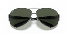 0RB3386 - Ray - Ban - (Gunmetal) Dark Green - 63 - 13 - 130 MM - Ardor Eyewear 805289204350