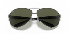 0RB3386 - Ray - Ban - (Gunmetal) G - 15 Green Polarized - 63 - 13 - 130 MM - Ardor Eyewear 805289346838