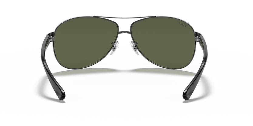 0RB3386 - Ray - Ban - (Gunmetal) G - 15 Green Polarized - 63 - 13 - 130 MM - Ardor Eyewear 805289346838