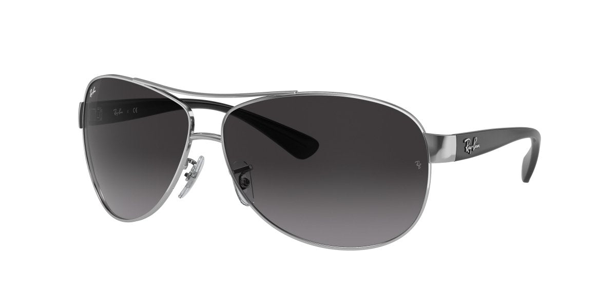 0RB3386 - Ray - Ban - (Silver) Light Grey Gradient Dark Grey - 63 - 13 - 130 MM - Ardor Eyewear 805289204312