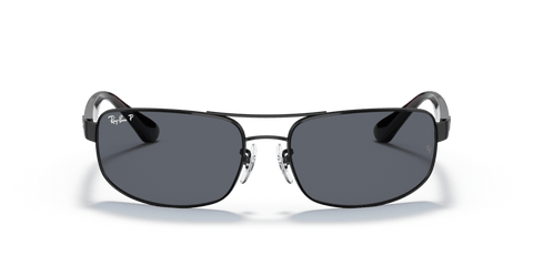 0RB3445 - Ray - Ban - Frame: Black - (Black 006/P2) - Lens: Grey Polarized - 61 MM - Ardor Eyewear