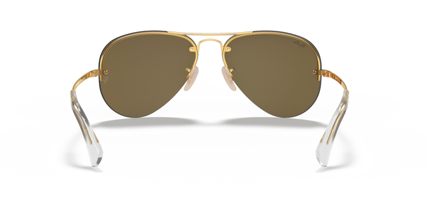 0RB3449 - Ray - Ban - Frame: Gold - (Arista Gold 001/2Y) - Lens: Copper Mirror - 59 MM - Ardor Eyewear