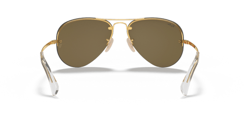 0RB3449 - Ray - Ban - Frame: Gold - (Arista Gold 001/2Y) - Lens: Copper Mirror - 59 MM - Ardor Eyewear