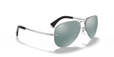 0RB3449 - Ray - Ban - Frame: Silver - (Silver 003/30) - Lens: Silver - 59 MM - Ardor Eyewear