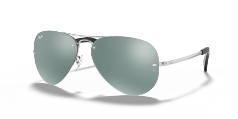 0RB3449 - Ray - Ban - Frame: Silver - (Silver 003/30) - Lens: Silver - 59 MM - Ardor Eyewear