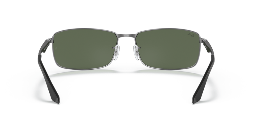 0RB3498 - Ray - Ban - Frame: Grey - (Gunmetal 004/71) - Lens: G - 15 Green - 61 MM - Ardor Eyewear