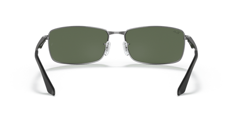 0RB3498 - Ray - Ban - Frame: Grey - (Gunmetal 004/71) - Lens: G - 15 Green - 61 MM - Ardor Eyewear