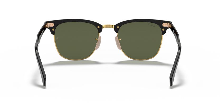 0RB3507 - Ray - Ban - Frame: Black - (Black On Gold 136/N5) - Lens: G - 15 Green Polarized - 51 MM - Ardor Eyewear