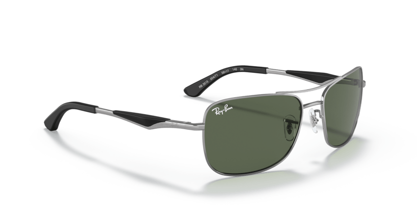 0RB3515 - Ray - Ban - Gunmetal - 004/71 - Grey - 61 MM - Ardor Eyewear