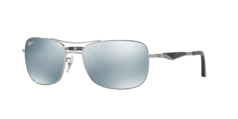 0RB3515 - Ray - Ban - Gunmetal - 004/Y4 - Grey - 61 MM - Ardor Eyewear