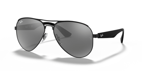 0RB3523 - Ray - Ban - Frame: Black - (Black 006/6G) - Lens: Grey Mirror Silver - 59 MM - Ardor Eyewear