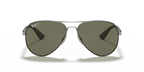 0RB3523 - Ray - Ban - Frame: Grey - (Gunmetal 029/9A) - Lens: G - 15 Green Polarized - 59 MM - Ardor Eyewear