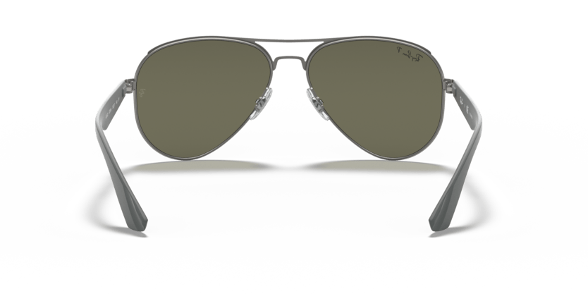 0RB3523 - Ray - Ban - Frame: Grey - (Gunmetal 029/9A) - Lens: G - 15 Green Polarized - 59 MM - Ardor Eyewear