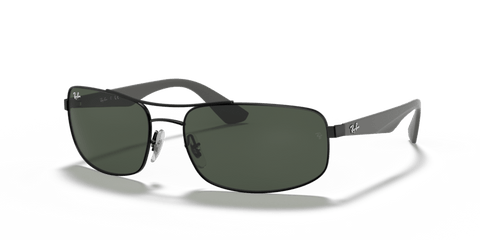 0RB3527 - Ray - Ban - Frame: Black - (Black 006/71) - Lens: Green - 61 MM - Ardor Eyewear