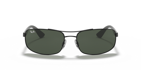 0RB3527 - Ray - Ban - Frame: Black - (Black 006/71) - Lens: Green - 61 MM - Ardor Eyewear