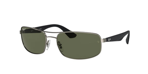 0RB3527 - Ray - Ban - Frame: Grey - (Gunmetal 029/9A) - Lens: G - 15 Green Polarized - 61 MM - Ardor Eyewear