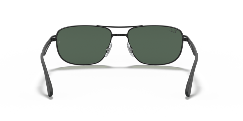 0RB3528 - Ray - Ban - Frame: Black - (Black 006/71) - Lens: Green - 61 MM - Ardor Eyewear