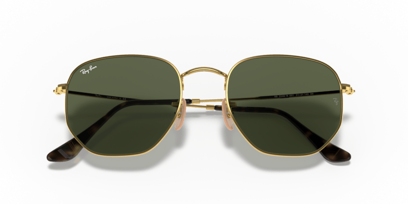 0RB3548N - Ray - Ban - Arista Gold - 001 - Gold - 48 MM - Ardor Eyewear