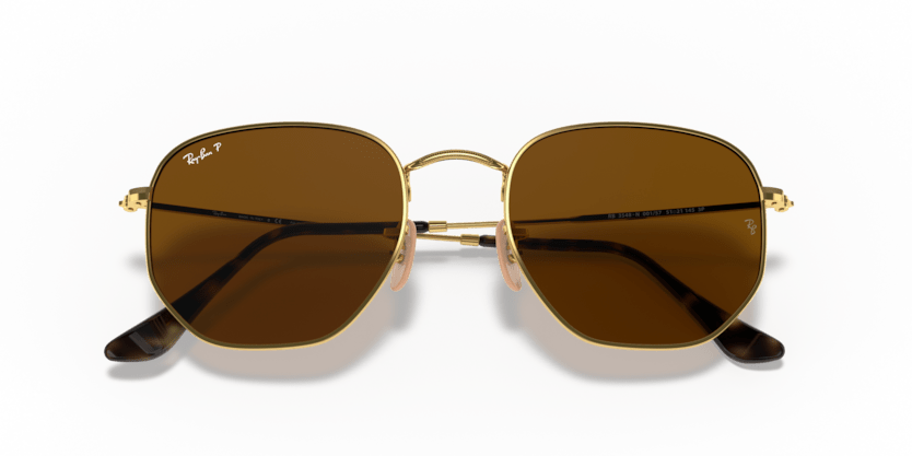 0RB3548N - Ray - Ban - Arista Gold - 001/57 - Gold - 51 MM - Ardor Eyewear