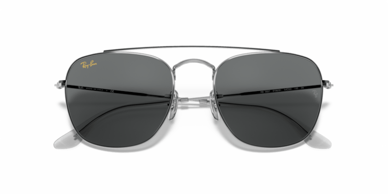 Silver - 0RB3557 8056597368995 Ray-Ban Sunglasses Man Square