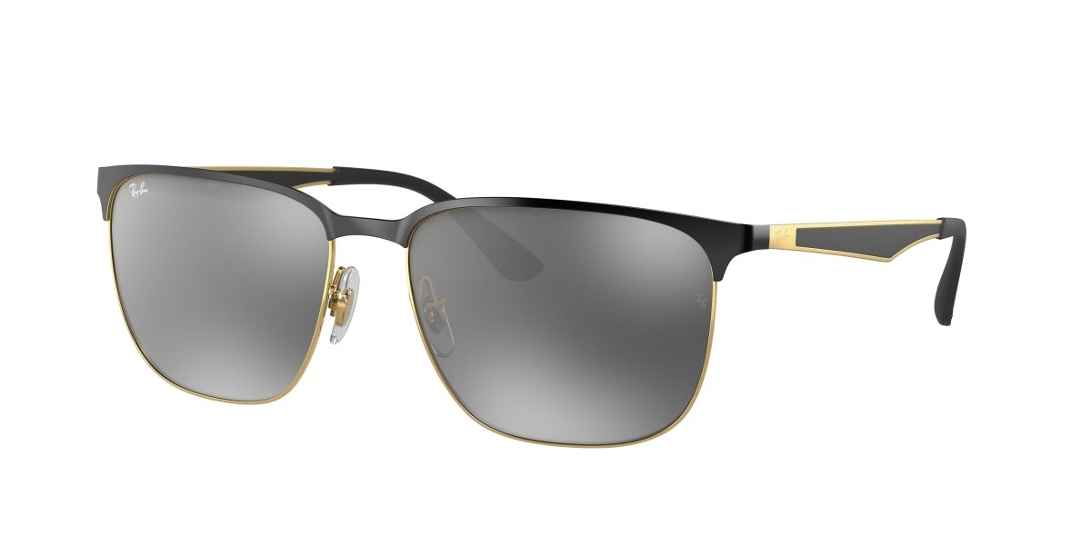 0RB3569 - Ray - Ban - (Black On Gold) Grey Mirror Silver Gradient - 59 - 17 - 145 MM - Ardor Eyewear 8053672828894