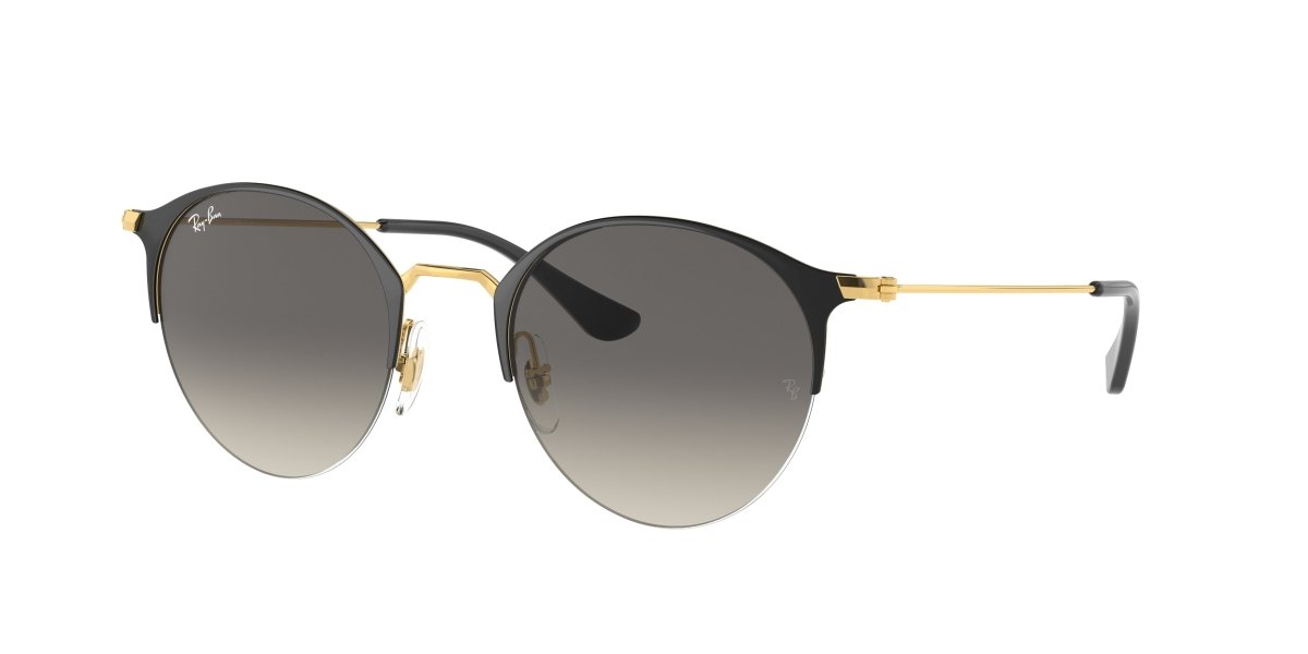 0RB3578 - Ray - Ban - (Black On Gold) Grey Gradient - 50 - 22 - 145 MM - Ardor Eyewear 8053672771152