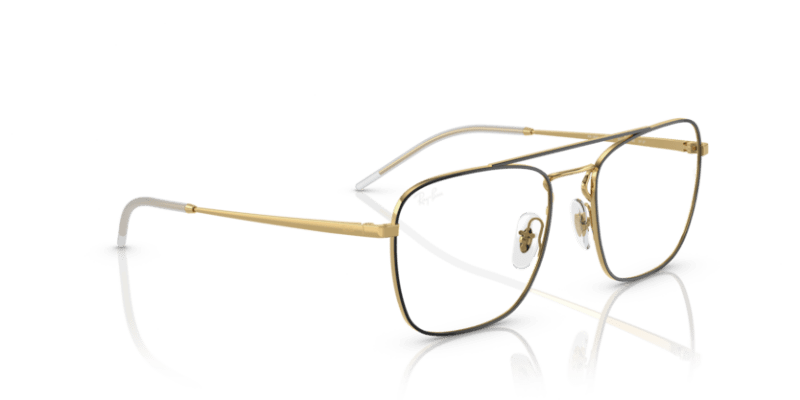 Black On Gold - 0RB3588 8056597794824 Ray-Ban Sunglasses Man Square