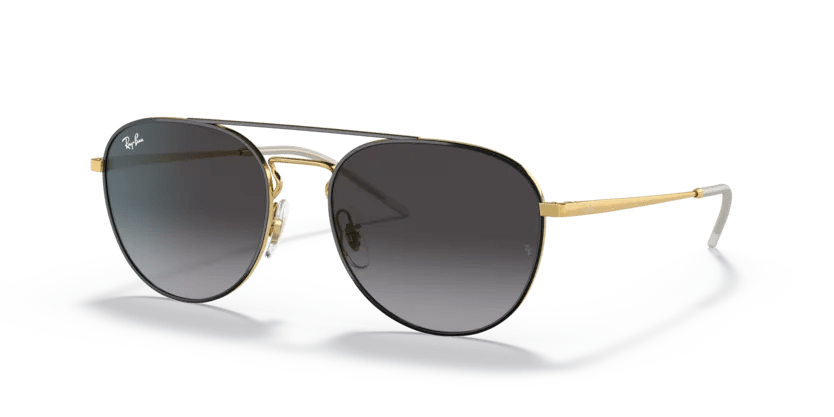 0RB3589 - Ray - Ban - Black on gold - 55mm - Ardor Eyewear