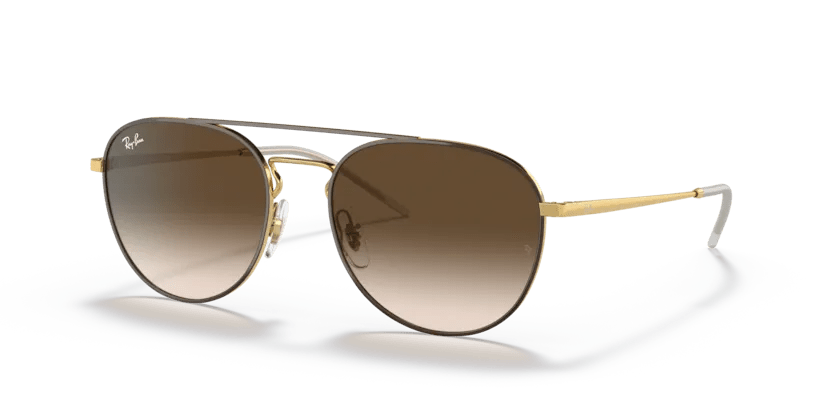 0RB3589 - Ray - Ban - Brown on gold - 55mm - Ardor Eyewear