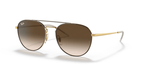 0RB3589 - Ray - Ban - Brown on gold - 55mm - Ardor Eyewear