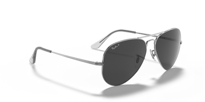 Gunmetal - 0RB3689 8056597260534 Ray-Ban Sunglasses Unisex Pilot