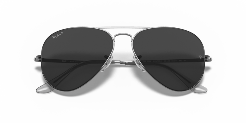 Gunmetal - 0RB3689 8056597260534 Ray-Ban Sunglasses Unisex Pilot