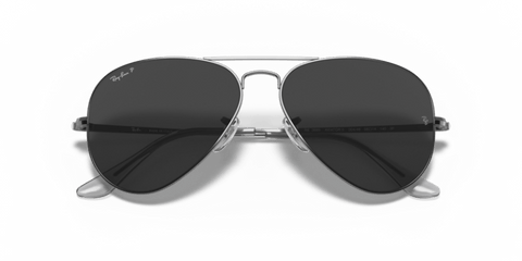 Gunmetal - 0RB3689 8056597260534 Ray-Ban Sunglasses Unisex Pilot