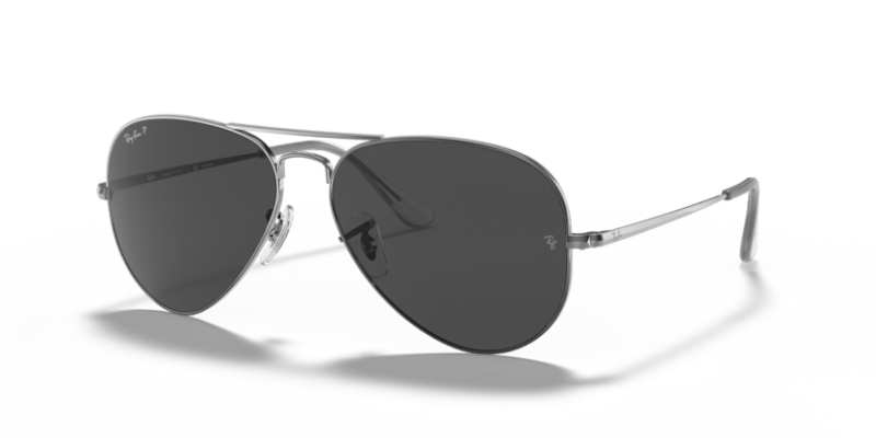 Gunmetal - 0RB3689 8056597260534 Ray-Ban Sunglasses Unisex Pilot