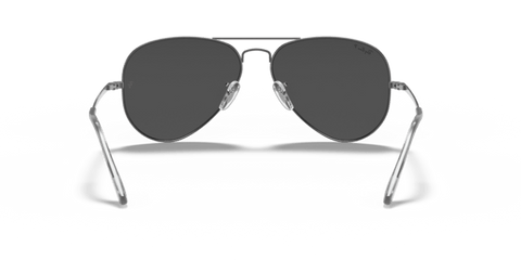 Gunmetal - 0RB3689 8056597260534 Ray-Ban Sunglasses Unisex Pilot