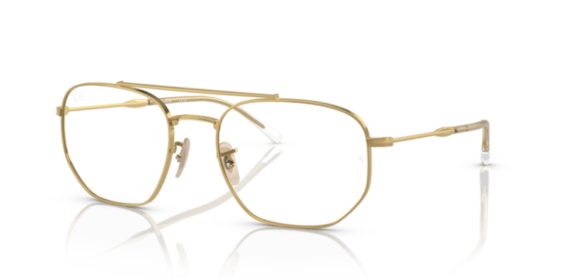 Arista Gold - 0RB3707 8056597850247 Ray-Ban Sunglasses Unisex Irregular