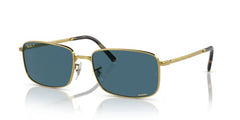 0RB3717 - Ray - Ban - (Gold) Blue Polarized - 57 - 18 - 145 MM - Ardor Eyewear 8056597835756