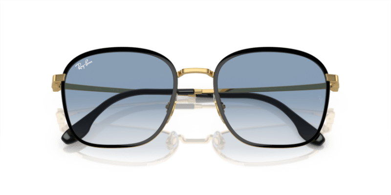 Ray-Ban 0RB3720 Black On Gold 8056597935715