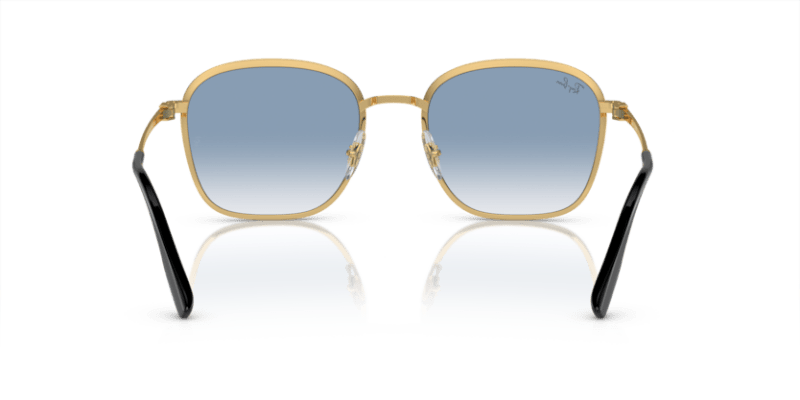 Ray-Ban 0RB3720 Black On Gold 8056597935715