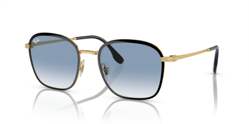 Ray-Ban 0RB3720 Black On Gold 8056597935715