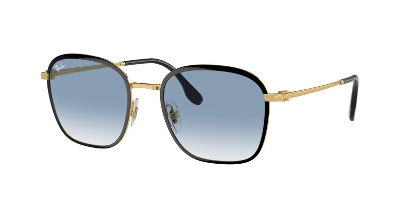 Ray-Ban 0RB3720 Black On Gold 8056597935715