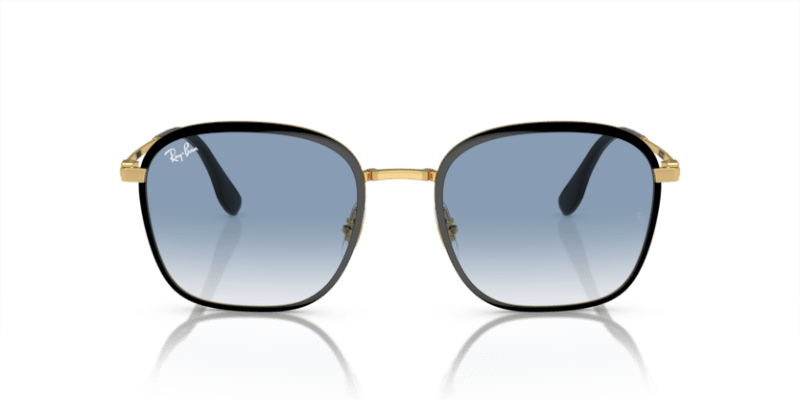 Ray-Ban 0RB3720 Black On Gold 8056597935715