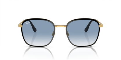 Ray-Ban 0RB3720 Black On Gold 8056597935715